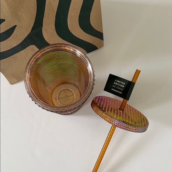NWT copper studded limited edition Starbucks cup - Picture 3 of 5